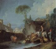 Birdge Crossing Francois Boucher